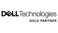 dell technologies gold partner logo black