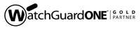 watchguard one gold partner logo black